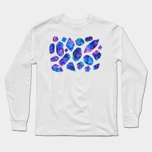 Galaxy crystals Long Sleeve T-Shirt